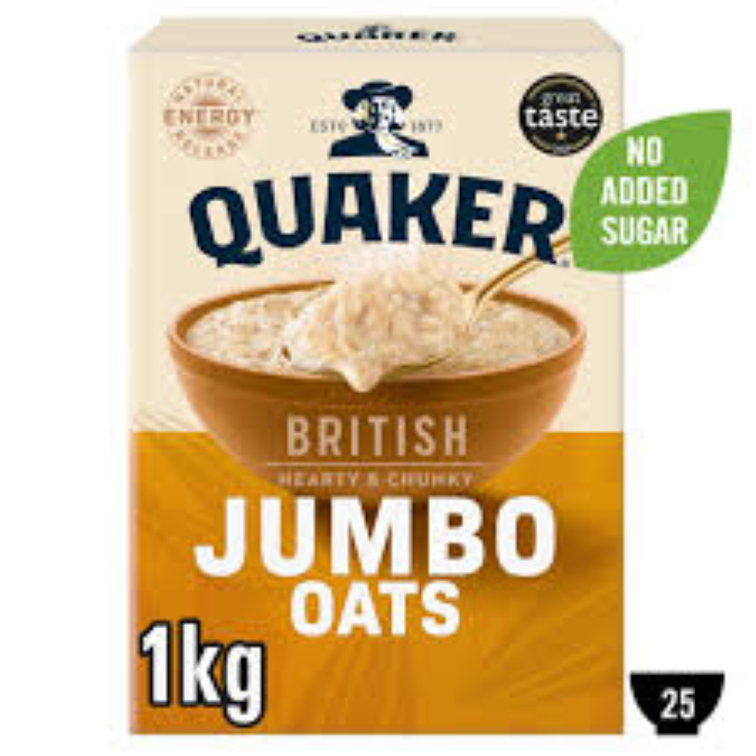 QUAKER OATS JUMBO 1KG